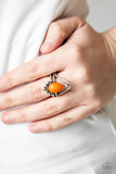 Paparazzi Accessories The Bold and The BEAD-iful Ring - Orange