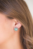 Paparazzi Accessories Little Lady Earrings - Green