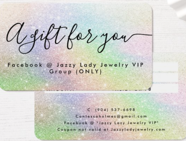 Jazzy Lady Jewelry Gift Card