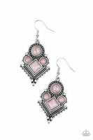 Paparazzi Accessories So Sonoran Earrings - Silver