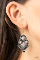 Paparazzi Accessories So Sonoran Earrings - Silver