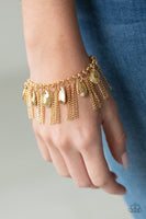 Paparazzi Accessories Brag Swag Bracelet - Gold