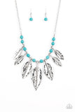 Paparazzi Accessories Highland Harvester Necklace - Blue