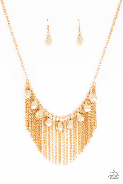 Paparazzi Accessories Bragging Rights Necklace - Gold