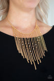Paparazzi Accessories First Class Fringe Necklace - Gold