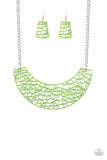 Paparazzi Accessories Powerful Prowl Necklace - Green