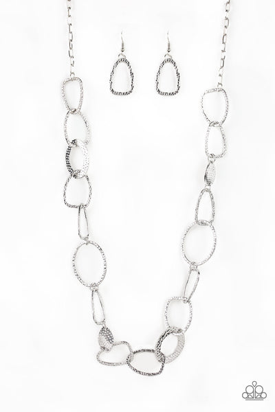 Paparazzi Accessories Metro Nouveau Necklace - Silver