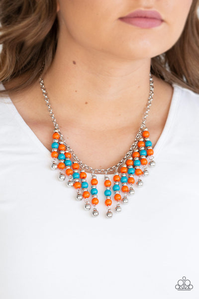 Paparazzi Accessories Your SUNDAES Best Necklace - Orange