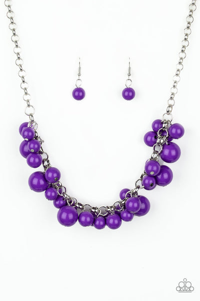 Paparazzi Accessories Walk This BROADWAY Necklace - Purple