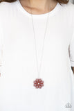 Paparazzi Accessories Spin Your PINWHEELS Necklace - Red