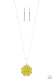 Paparazzi Accessories Spin Your PINWHEELS Necklace - Yellow