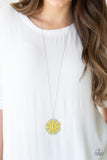 Paparazzi Accessories Spin Your PINWHEELS Necklace - Yellow