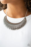Paparazzi Accessories Large As Life Necklace - Silver