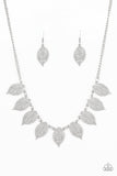 Paparazzi Accessories Leafy Lagoon Necklace - Silver