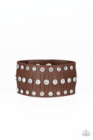 Paparazzi Accessories Now Taking The Stage Urban Bracelet - Brown