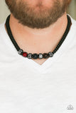 Paparazzi Accessories The Great ALP Urban Necklace - Black