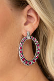 Paparazzi Accessories All For GLOW Earrings - Pink