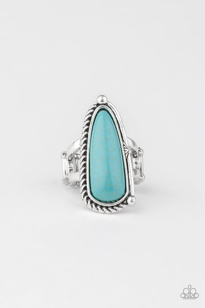 Paparazzi Accessories Pioneer Plains Ring - Turquoise