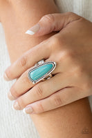 Paparazzi Accessories Pioneer Plains Ring - Turquoise
