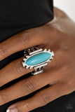 Paparazzi Accessories Canyon Colada Ring - Turquoise