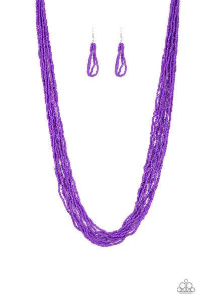 Paparazzi Accessories Congo Colada Necklace - Purple