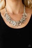 Paparazzi Accessories Ringing In The Bling Necklace - Silver