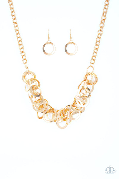 Paparazzi Accessories Ringing In The Bling Necklace - Gold
