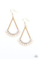 Paparazzi Accessories Top to Bottom Earrings - Gold