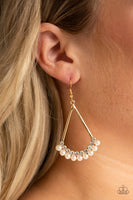 Paparazzi Accessories Top to Bottom Earrings - Gold