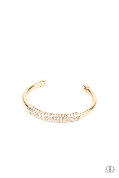 Paparazzi Accessories Day to Day Dazzle Bracelet - Gold