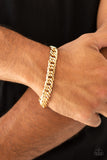 Paparazzi Accessories On The Ropes Bracelet - Gold