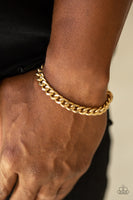 Paparazzi Accessories Rulebreaker Bracelet - Gold