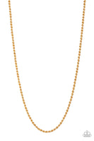 Paparazzi Accessories Jump Street Necklace - Gold