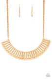 Paparazzi Accessories My Main MANE Necklace - Gold