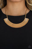 Paparazzi Accessories My Main MANE Necklace - Gold