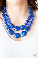 Paparazzi Accessories Beach Glam Necklace - Blue
