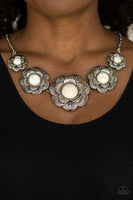 Paparazzi Accessories Santa Fe Hills Necklace - White
