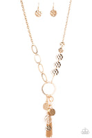 Paparazzi Accessories Trinket Trend Necklace - Gold