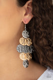 Paparazzi Accessories Uptown Edge Earrings - Multi