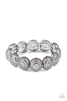 Paparazzi Accessories Obviously Ornate Bracelet - Silver