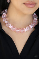 Paparazzi Accessories Bubbly Beauty Necklace - Pink