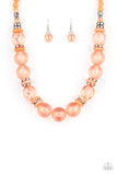 Paparazzi Accessories Bubbly Beauty Necklace - Orange
