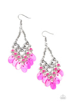 Paparazzi Accessories Shore Bait Earrings - Pink