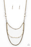 Paparazzi Accessories Very Vintage Necklace - Brass