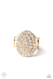 Paparazzi Accessories Test Your LUXE Ring Fashion Fix (Jan 2021) - Gold