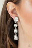 Paparazzi Accessories Make A-LIST Earrings - White