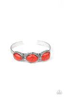 Paparazzi Accessories Stone Shop Bracelet - Red