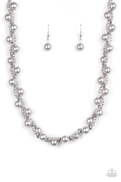 Paparazzi Accessories Uptown Opulence Necklace - Silver