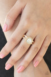 Paparazzi Accessories Countess Charm Ring - Gold
