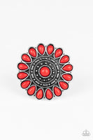 Paparazzi Accessories Posy Paradise Ring - Red
